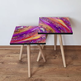 Hanah Home Mesa Nido Multicolor (2 piezas)